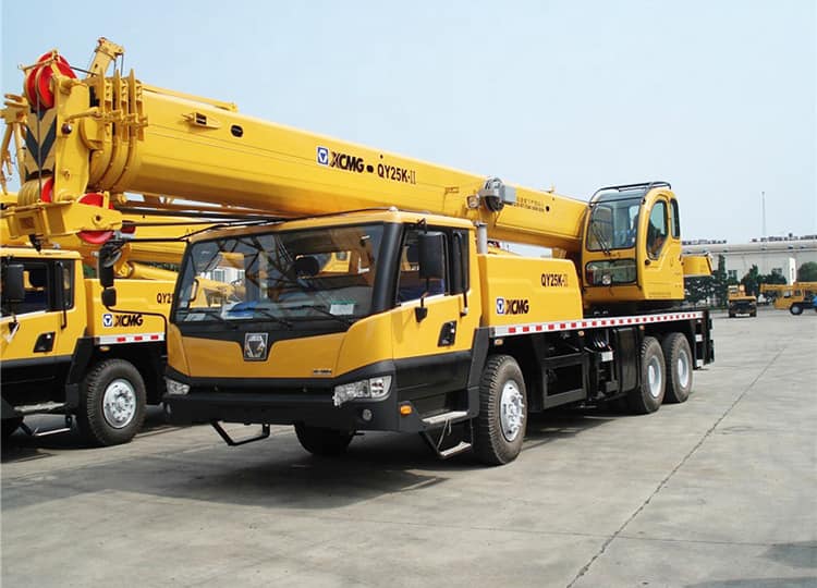 XCMG Official QY25K-II 25 ton hydraulic boom mobile truck crane price list for sale